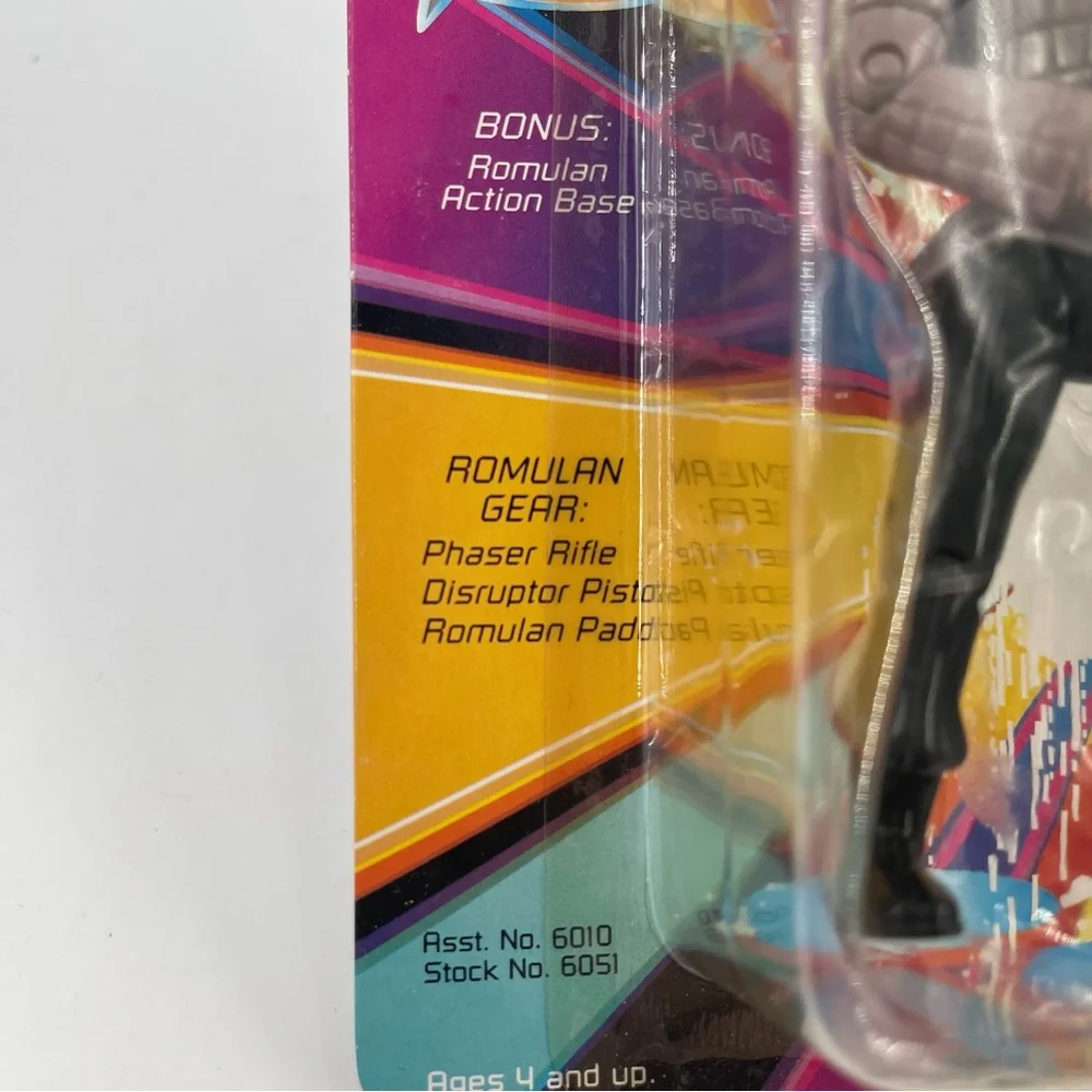 Vtg. 92 Star Trek - Romulan - The Next Generation Action Figures SEALED
